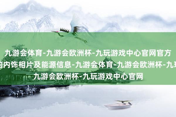 九游会体育-九游会欧洲杯-九玩游戏中心官网官方仍未放出新车的内饰相片及能源信息-九游会体育-九游会欧洲杯-九玩游戏中心官网